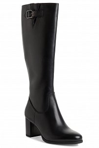 Tamaris Δερμάτινη Μπότα 1-25547-43 001 Black