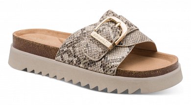 Tamaris Ανατομική Παντόφλα 1-27401-46 483 Beige Snake