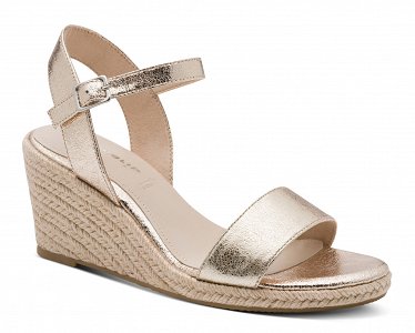 Tamaris Espadrilles 1-28300-42 933 Light Gold