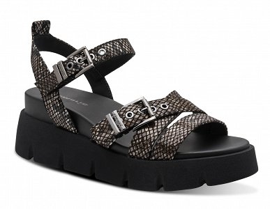 Tamaris Πλατφόρμα 1-28511-46 073 Black Snake