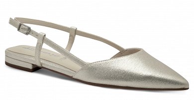 Tamaris Γυναικείο Flat Πέδιλο 1-29405-44 179 Champagne