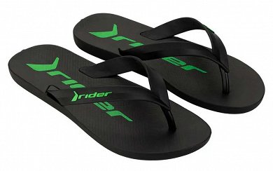 Rider Feel Thong Ad 12303-BJ011 Black/Black/Green