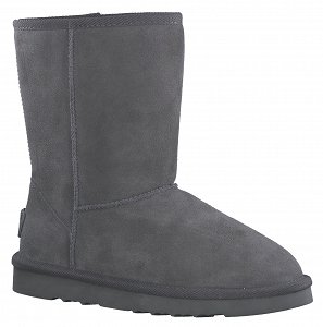 S.Oliver Γυναικείο Δερμάτινο Μποτάκι Flat 5-26340-41 216 Graphite