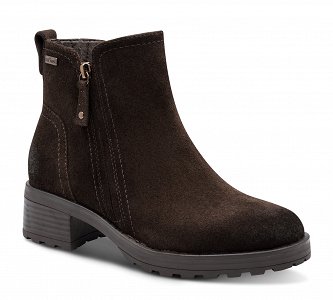 Jana Δερμάτινο Αδιάβροχο Μποτάκι Flat 8-25711-47