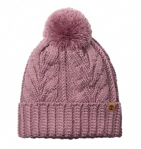 Timberland Cable Pom Beanie TB0A65U2EZH1 Μωβ