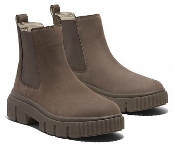Timberland Γυναικείο Μποτάκι Greyfield Chelsea Boot A2FK2 EM5 Καφέ