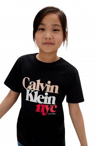Calvin Klein Παιδικό T-Shirt Για Κορίτσια IG0IG02991 BEH Μαύρο