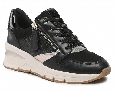 Tamaris Γυναικείο Sneaker 1-23702-20 048 Black/Gold