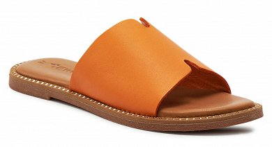 Tamaris Δερμάτινο Flat 1-27135-42 606 Orange