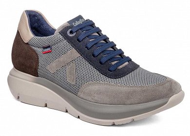 Callaghan Δερμάτινο Ανδρικό Sneaker 61203 Γκρι