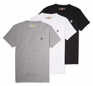 Timberland Σετ 3 Ανδρικά T-Shirt A6GH1 959 Multi