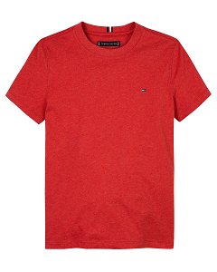 Tommy Hilfiger Παιδικό T-Shirt Για Αγόρια KB0KB06879 TTM Κόκκινο