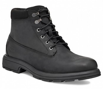 UGG M Biltmore Mid Boot Plain Toe 1121005 Black Leather