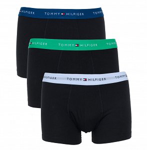 Tommy Hilfiger 3Pairs Trunk UM0UM02763 0WS Μαύρο