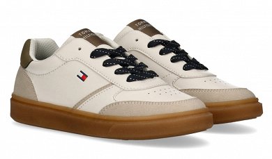 Tommy Hilfiger Kids Sneaker T3X9-35238-0318Y604 Λευκό