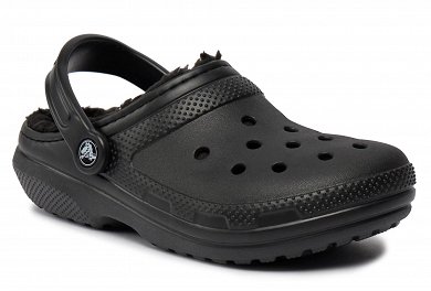 Crocs Classic Lined Clog 203591 060 Black/Black
