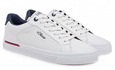 S.Oliver Ανδρικό Sneaker 2177855 0100 Λευκό
