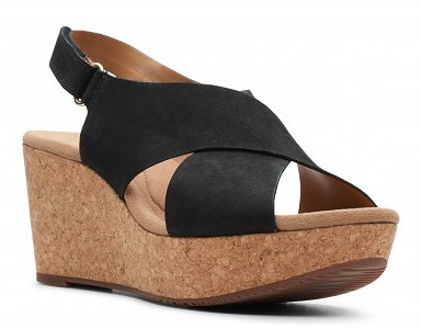 Clarks Annadel Eirwyn 26124868 Black Nubuck