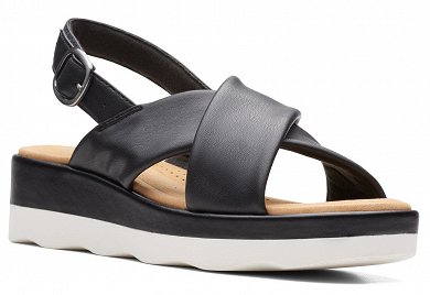 Clarks Clara Cove 26164722 Black Leather