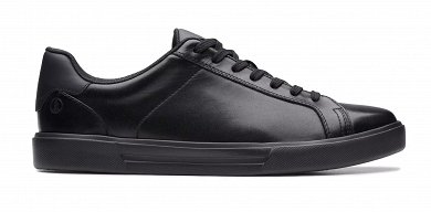 Clarks Ανδρικό Δερμάτινο Παπούτσι Romsey Lace 26182591 Black Leather