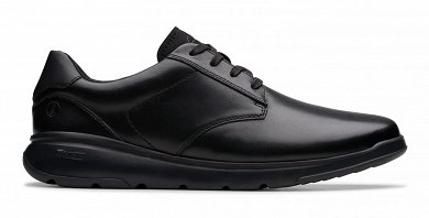 Clarks Ανδρικό Δερμάτινο Παπούτσι Lifton Lace 26183698 Black Leather