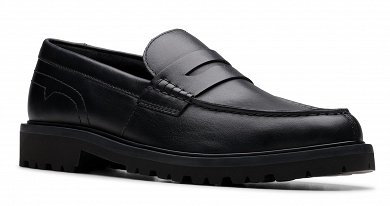 Clarks Berwick Lo 26183727 Black Leather