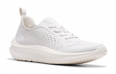 Clarks Γυναικείο Cloudsteppers Sneaker Solevana Tie 26184294 Off White
