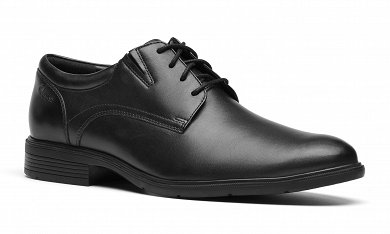 Clarks Ανδρικά Δετά Παπούτσια Steadwell Lace 26184679 Black Leather