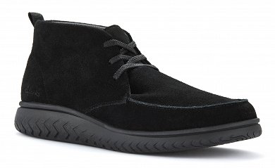 Clarks Ανδρικό Δερμάτινο Μποτάκι RelaxLite Moc 26184688 Black Suede