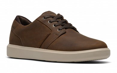 Clarks Ανδρικό Δερμάτινο Sneaker Brodin Seam