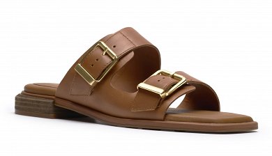 Clarks Γυναικείο Δερμάτινο Flat Πέδιλο Ariany Bay