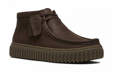 Clarks Ανδρικό Δερμάτινο Μποτάκι Torhill Hi