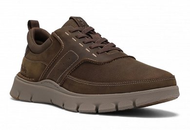 Clarks Ανδρικό Δερμάτινο Παπούτσι Step365 Style 26328144 Beeswax Leather