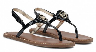 Michael Kors Παιδικό Πέδιλο Jagger Riley MK01394001 Μαύρο