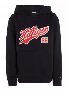 Tommy Hilfiger Script Hoodie KB0KB08718 DW5 Desert Sky Μπλε