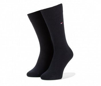 Tommy Hilfiger Σετ 2 Ζευγάρια Ανδρικές Κάλτσες 371111 322 Dark Navy 