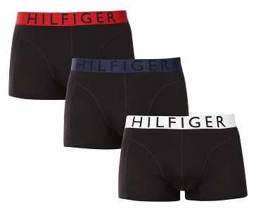 Tommy Hilfiger Σετ 3 Ανδρικά Εσώρουχα UM0UM03465 0SM Μαύρο