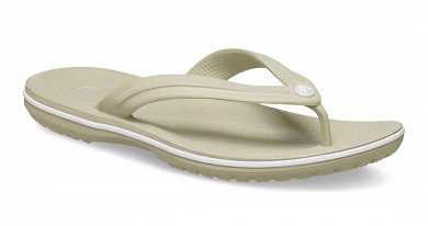Crocs Γυναικεία Σαγιονάρα Crocband Flip 11033-1WY Μπεζ