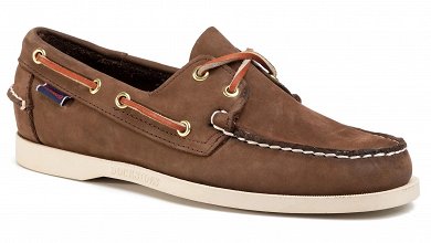 Sebago Docksides Portland Nubuck 7000GA0 ACO Dk Brown