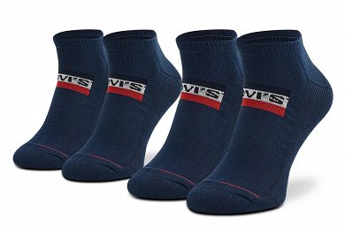 Levi's® Σετ 2 Ζευγάρια Low Cut Κάλτσες 701219507 002 Μπλε