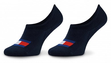 Tommy Hilfiger Σετ 2 Ζευγάρια Κοντές Κάλτσες 701228224 002 Μπλε