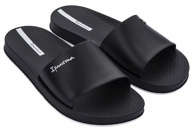 Ipanema Slide Unisex 82832-AJ332 Black/Black/White