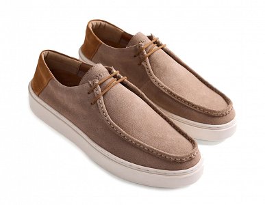 Gioseppo Δερμάτινο Loafer Uyo 79200 Μπεζ