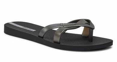 Ipanema Γυναικεία Σαγιονάρα Kirei Fem 81805-AT157 Black/Silver