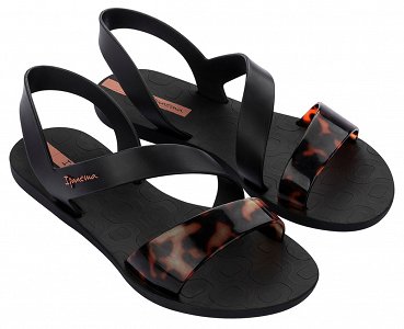 Ipanema Γυναικείο Πέδιλο Vibe Sandal Fem 82429-BD399 Black/Turtle/Pink