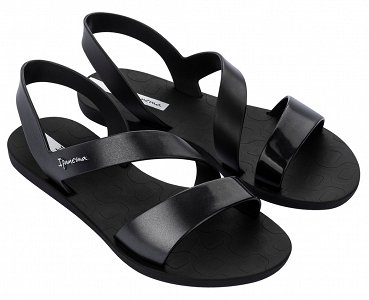 Ipanema Γυναικείο Πέδιλο Vibe Sandal Fem 82429-BD422 Black/Gradient/Silver