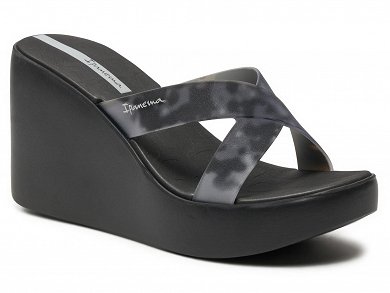 Ipanema High Fashion Slide Fem 83520-AQ406 Black/Grey