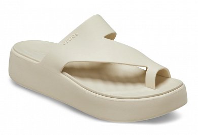 Crocs Γυναικείες Σαγιονάρες Getaway Platform Toe Loop 210834