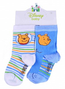 Παιδικες Καλτσες Disney Baby Wp2087A Γαλαζιο/Λευκο