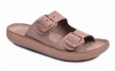 Fantasy Sandals Γυναικείο Δερμάτινο Flat Πέδιλο Maya S943